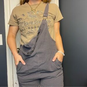 SHEIN Charcoal Women's Jumpsuit